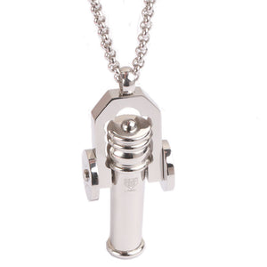 Stainless Cannon Pendant and Chain (FREE SHIPPING)