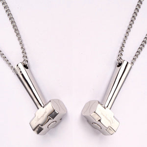 Stainless Hammer Pendant with Chain