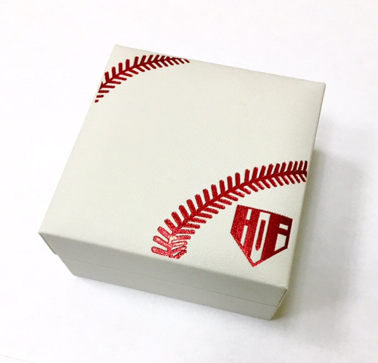 Stainless Drop Bombs Baseball Pendant and Chain