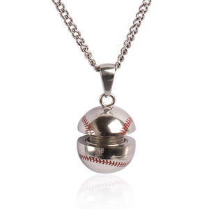 Stainless Loyal to My Soil Baseball Vile and Necklace